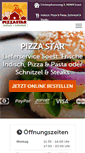 Mobile Screenshot of pizzastar-soest.de